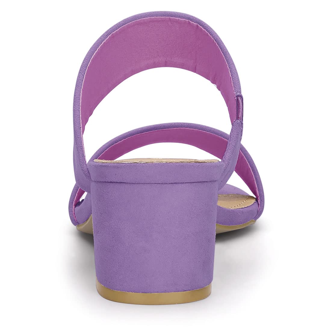 Sandales Femme Bout Ouvert Mauve E