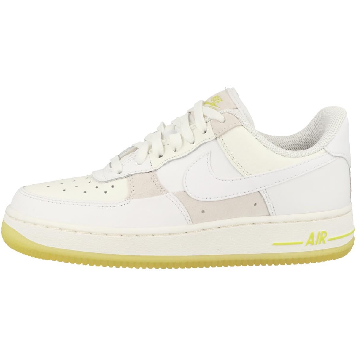 Nike Air Force 1 ’07 Femme Summit Blanc Jaune Opti I