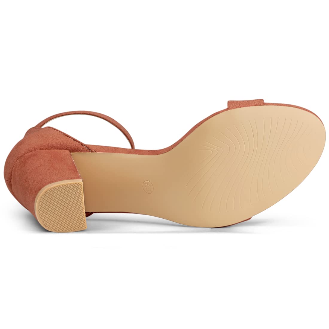 Sandales Femme à Bout Ouvert Brun B