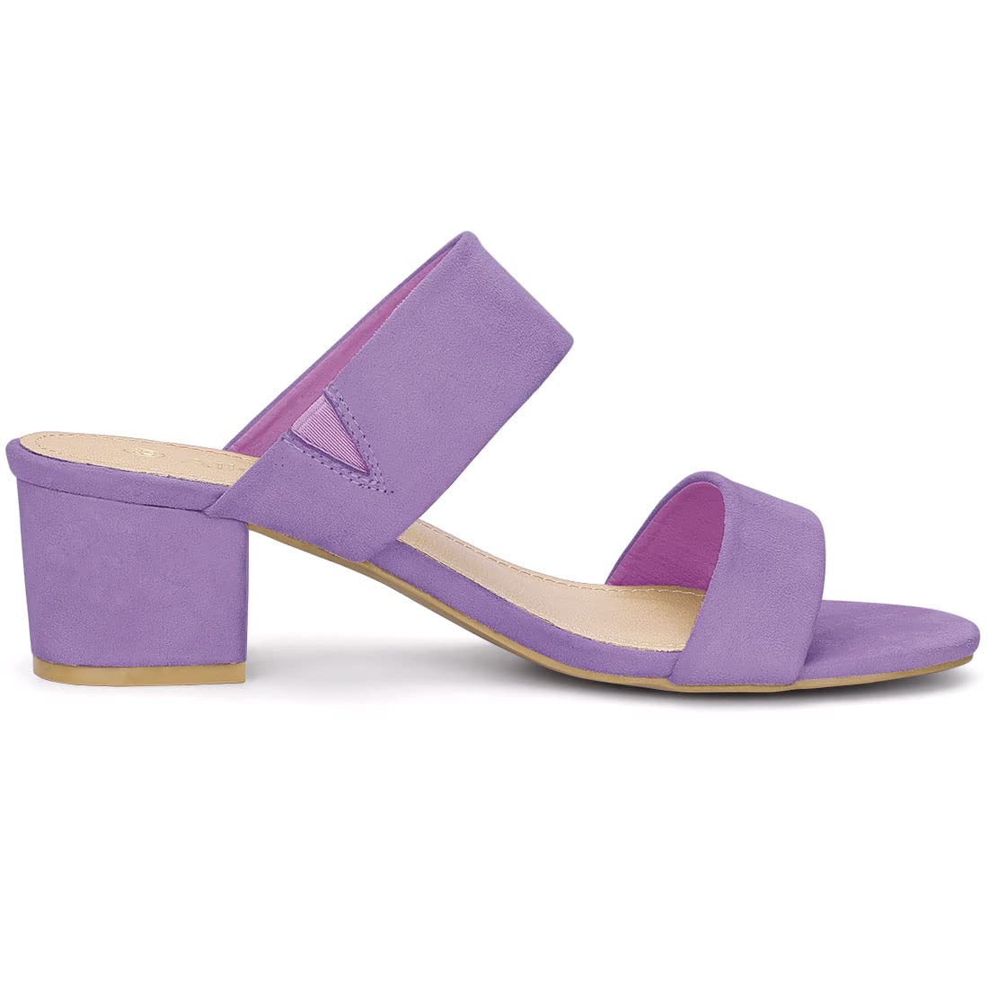 Sandales Femme Bout Ouvert Mauve E