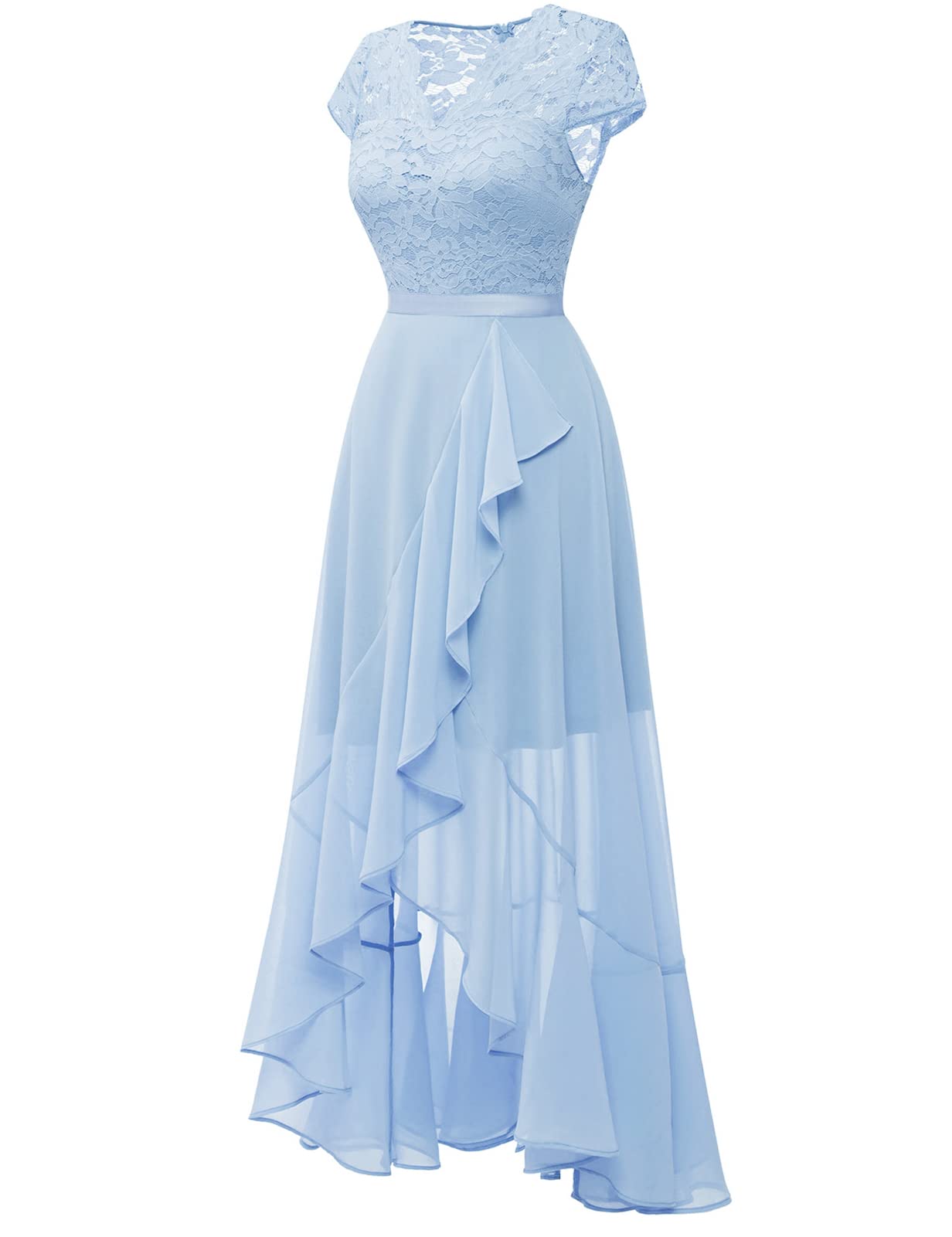 Robe Longue de Soirée Bleu Clair H