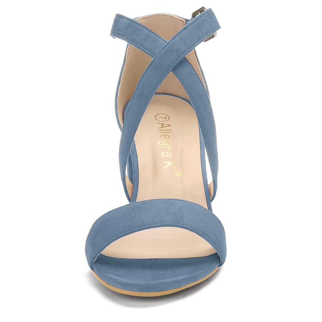 Sandales à Talon Carré Dunstblau C