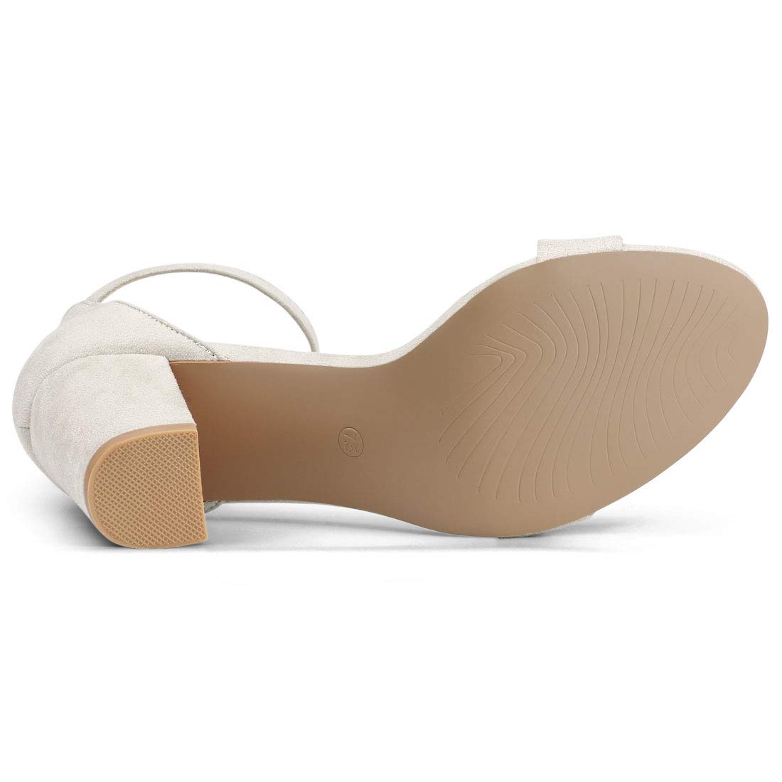 Sandales Femme à Bout Ouvert Gris B