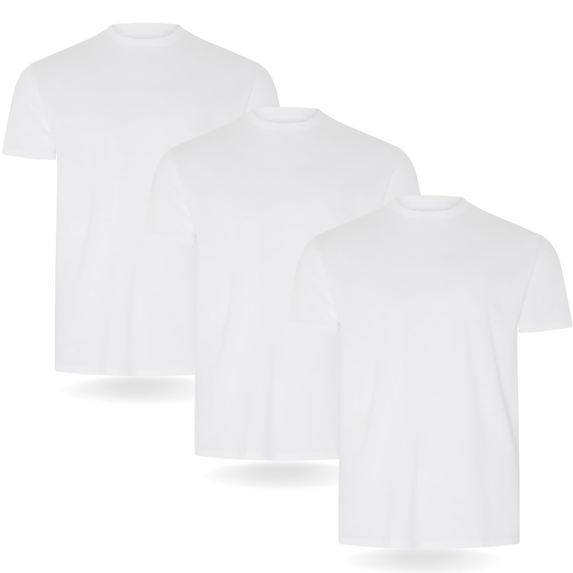 Lot de T-Shirts Homme FM London 3 unités Blanc G