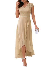 Robe Longue de Soirée Champagne H