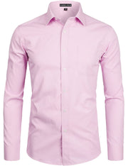 Chemise Homme Coupe Ajustée Rose B