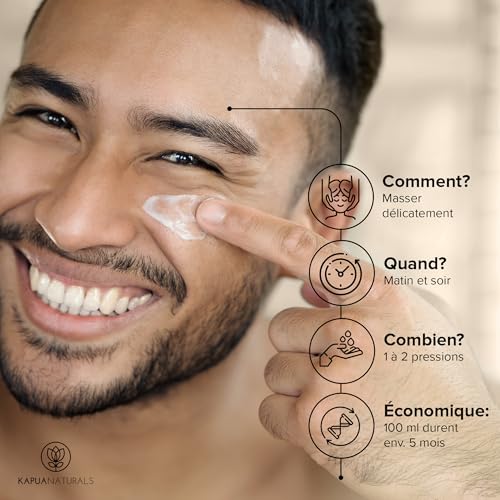 Crème Visage Homme Anti-Âge & Hydratante J