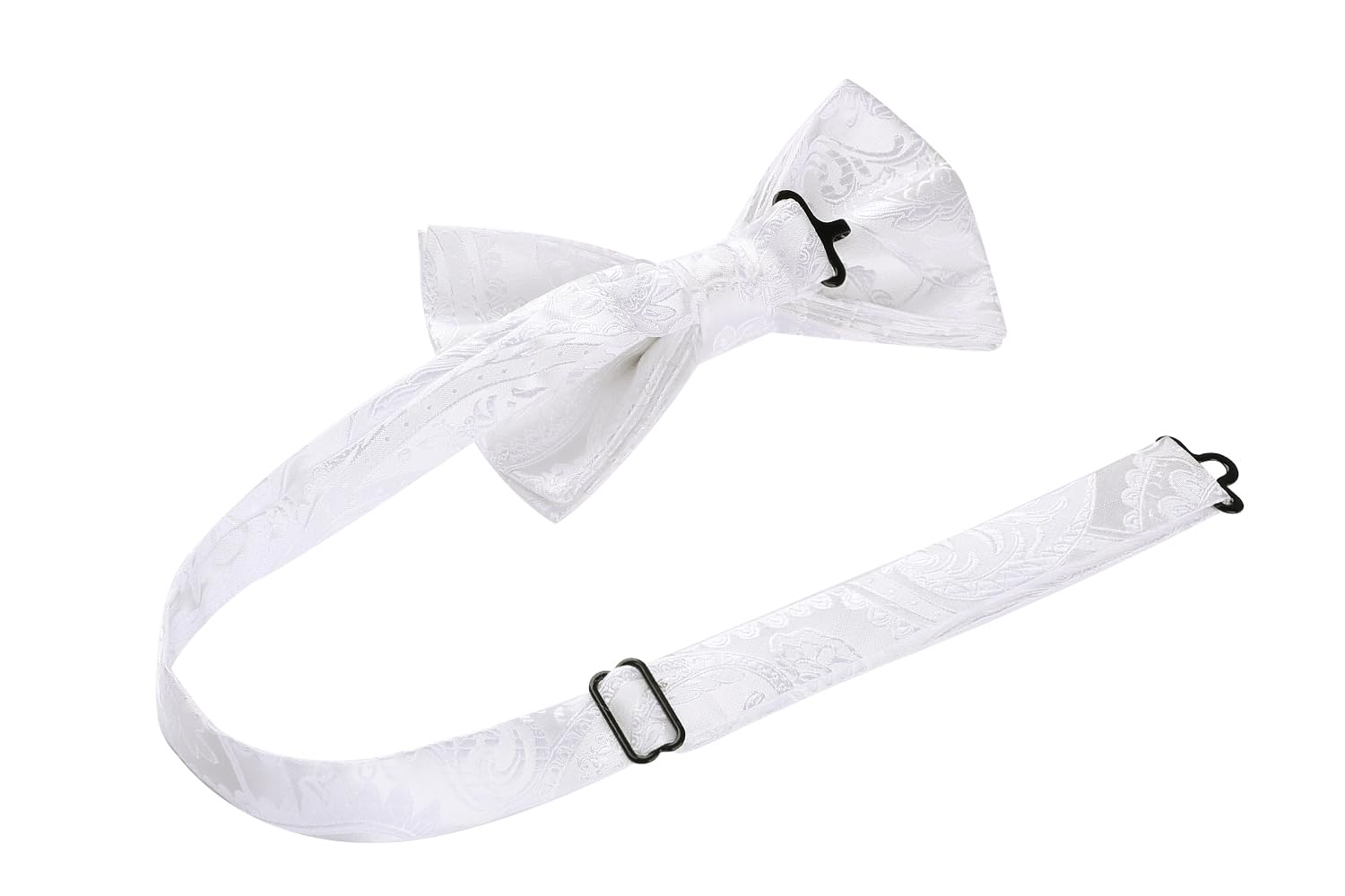 Nœud Papillon W Blanc-1 G