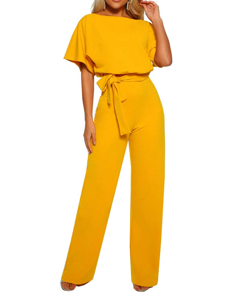 Combinaison Femme Jaune F