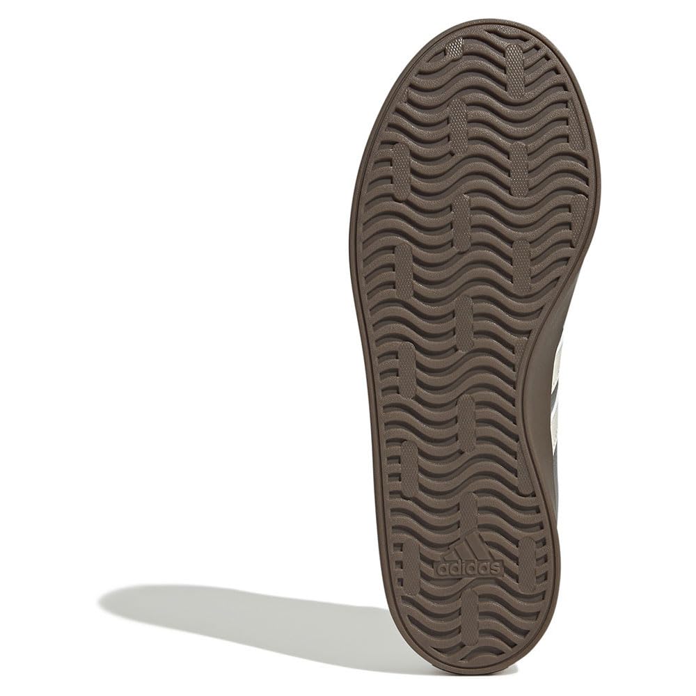 Adidas VL Court 3.0 Femme Silver Met Off White Gum-5 F