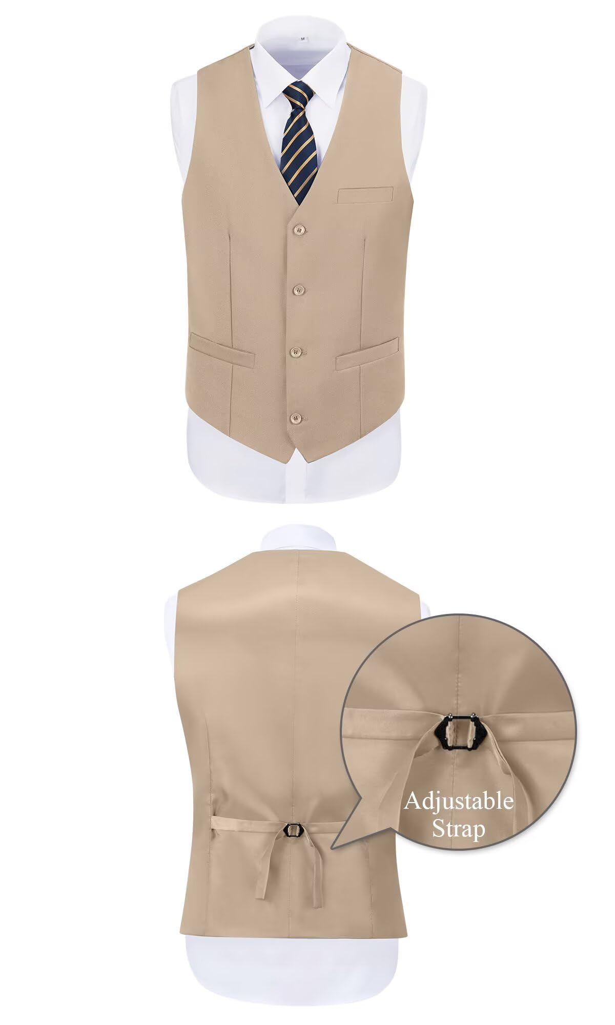 Costume Homme 3 Pièces Champagne H