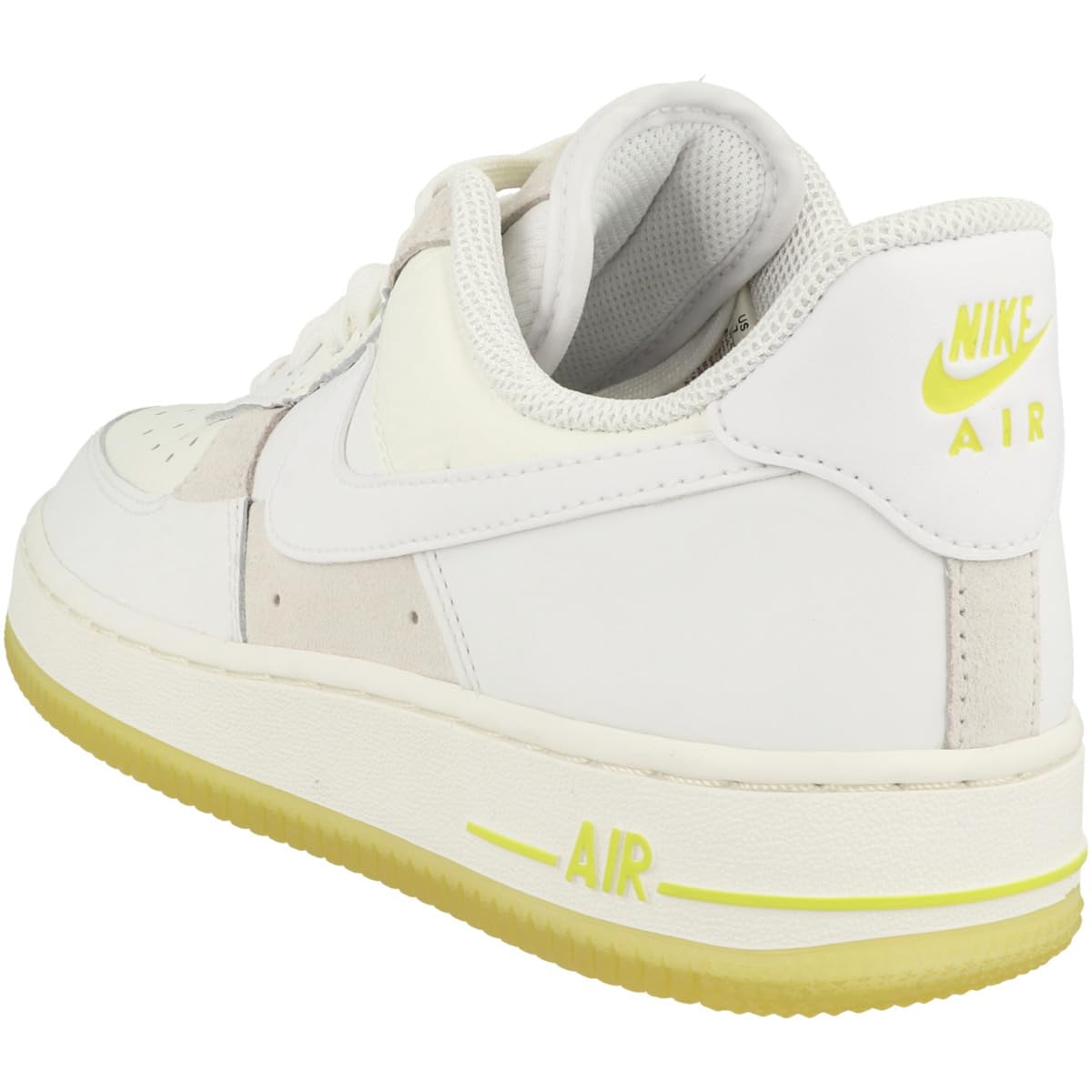 Nike Air Force 1 ’07 Femme Summit Blanc Jaune Opti I