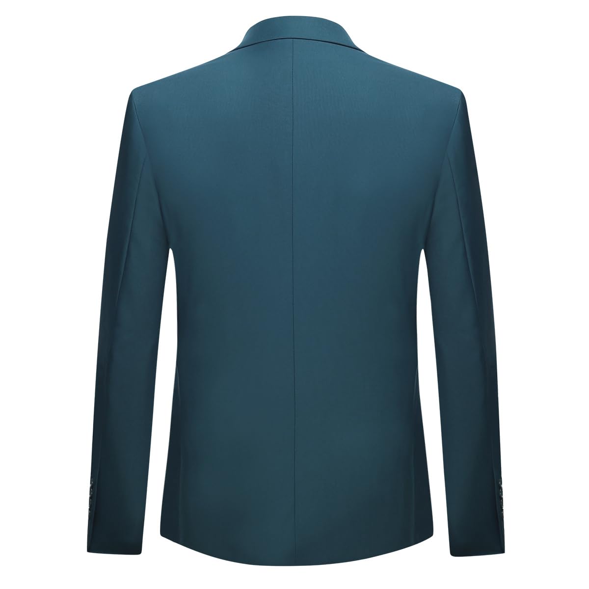 Costume Homme Slim Fit Deux Pièces Deux Boutons Bleu A