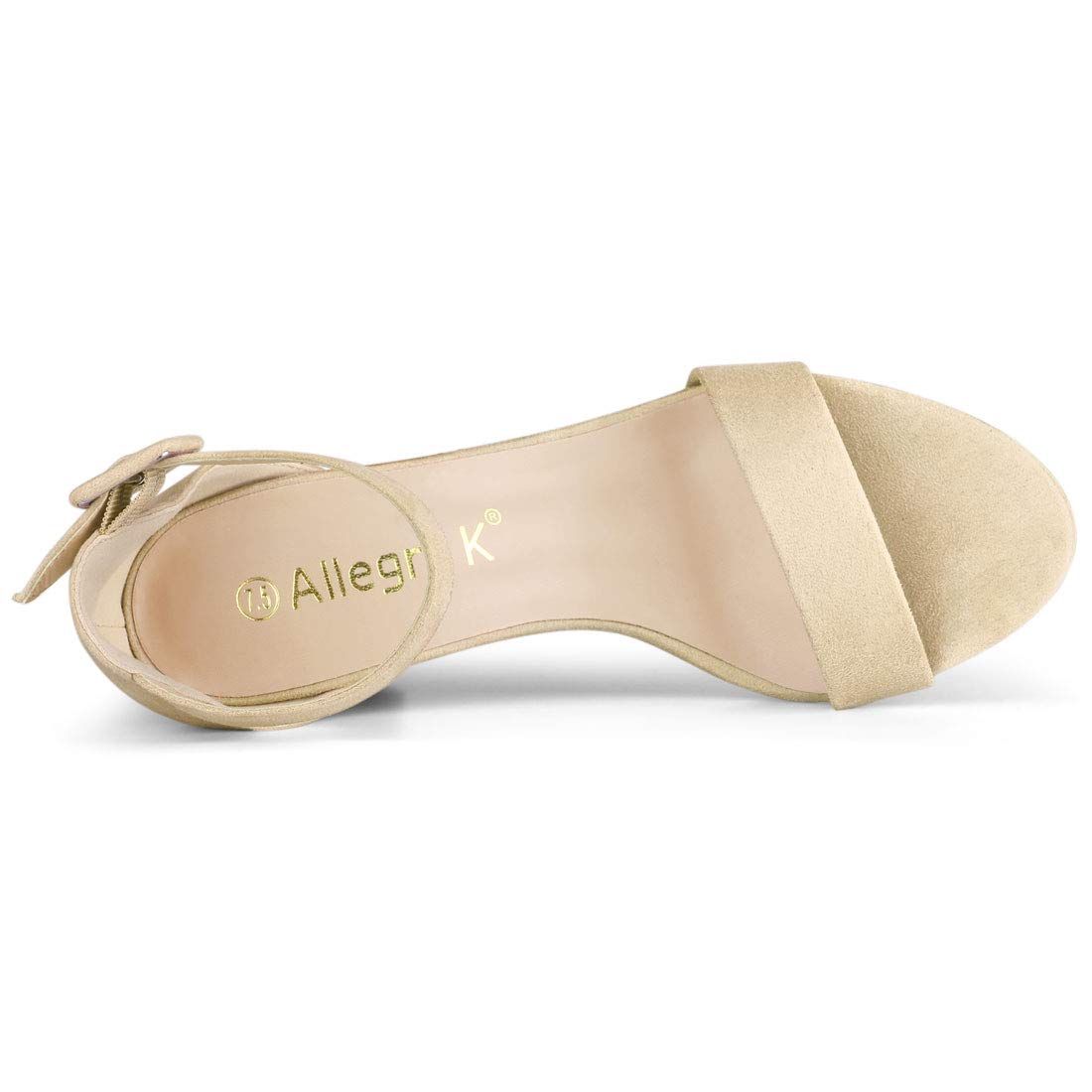 Sandales Femme à Bout Ouvert Beige B