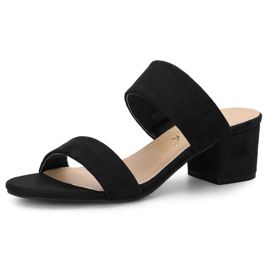 Sandales Femme Bout Ouvert Noir E