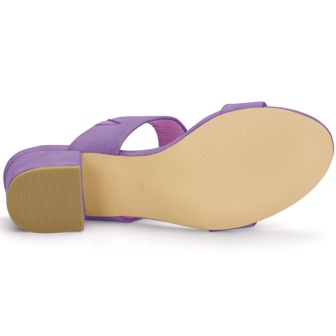 Sandales Femme Bout Ouvert Mauve E