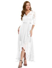 Robe Longue de Soirée Blanc H