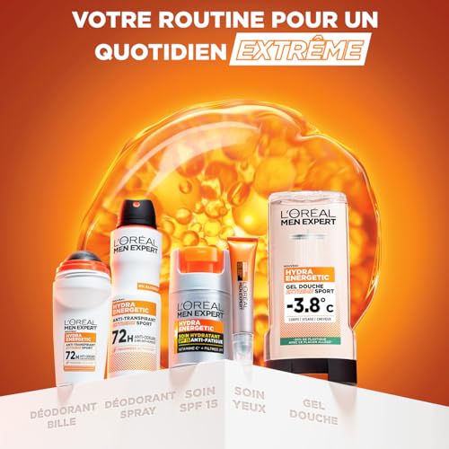 L’Oréal Men Soin Hydratant Energetic  Anti-Fatigue FPS15 I