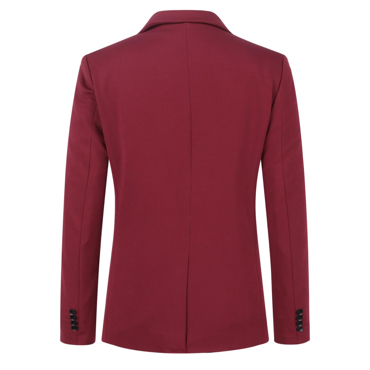 Blazer Homme Slim Fit Vin Rouge C