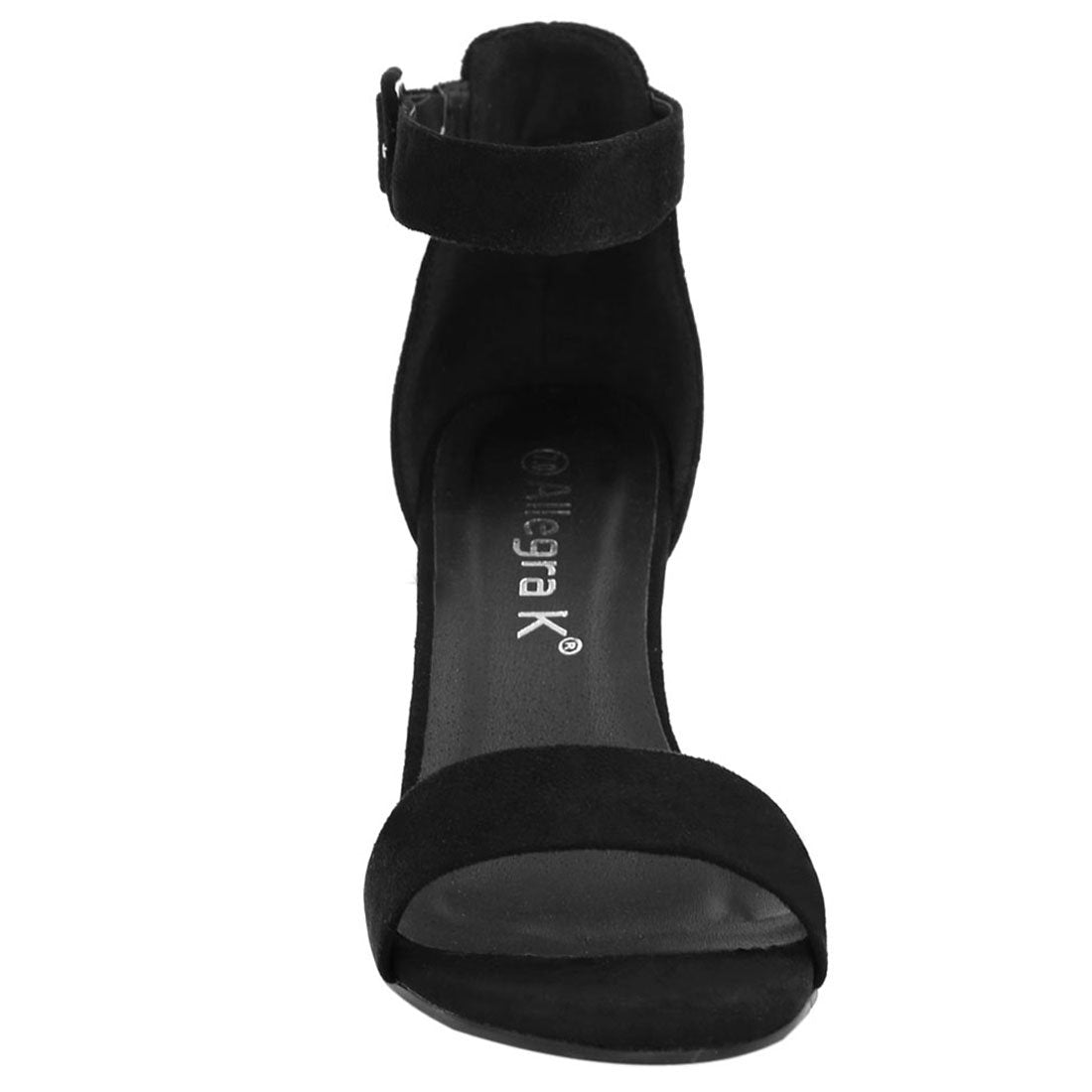 Sandales Femme à Bout Ouvert Noir B