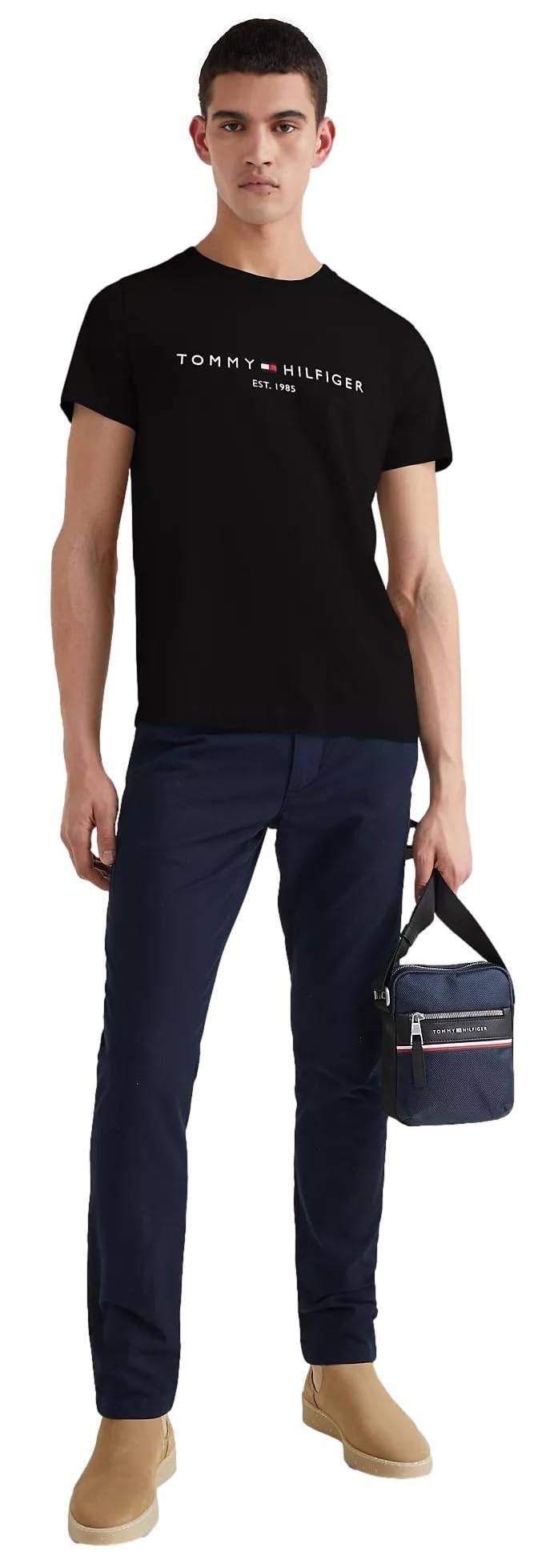 T-Shirt Tommy Hilfiger Noir F