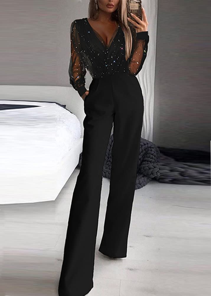 Combinaison Longue Sans Manches D Noir G