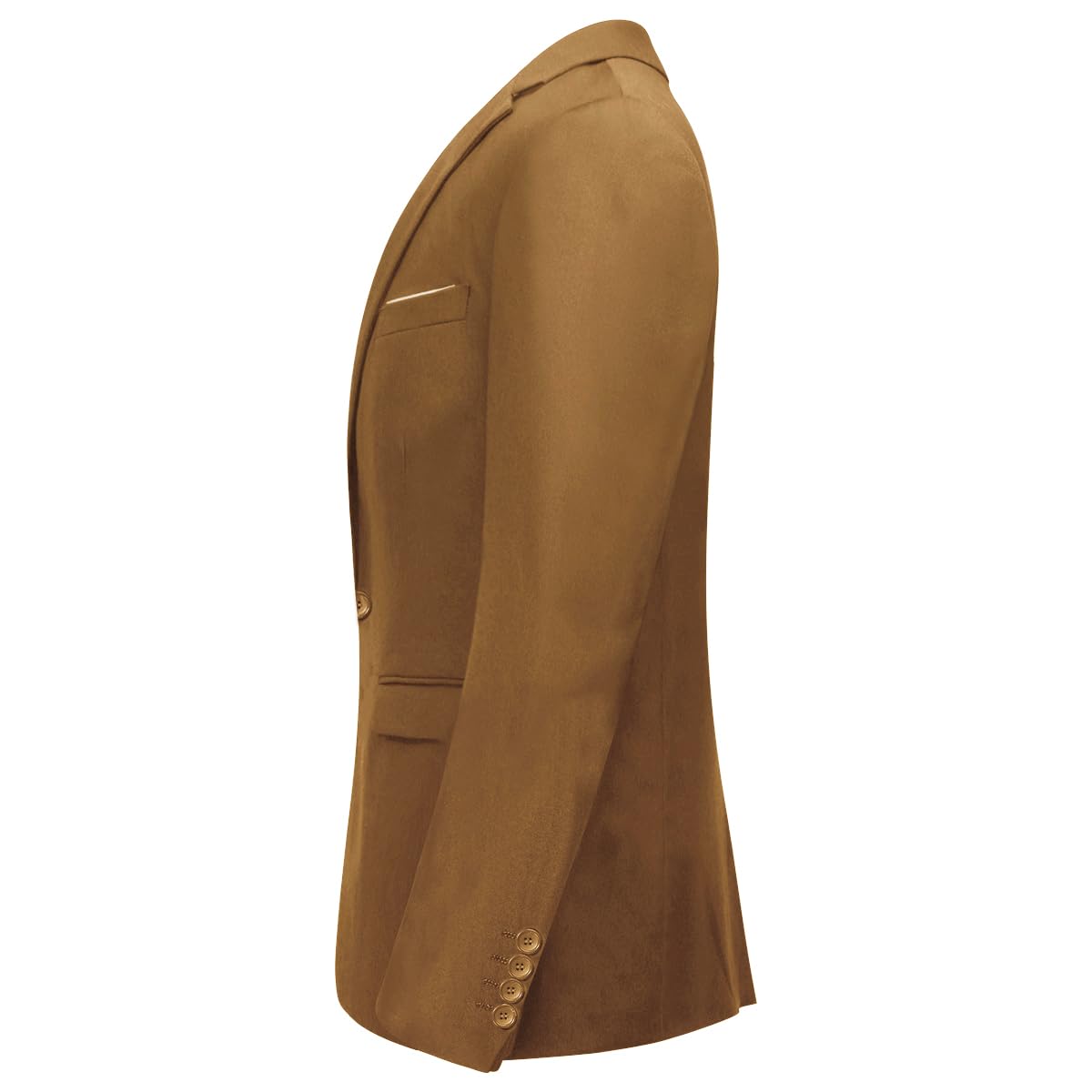 Costume Homme Slim Fit Deux Pièces Kaki A