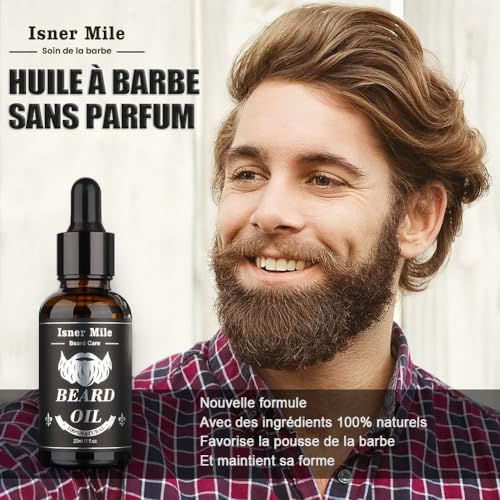 Kit Soins Barbe Homme Coffret Cadeau Complet B