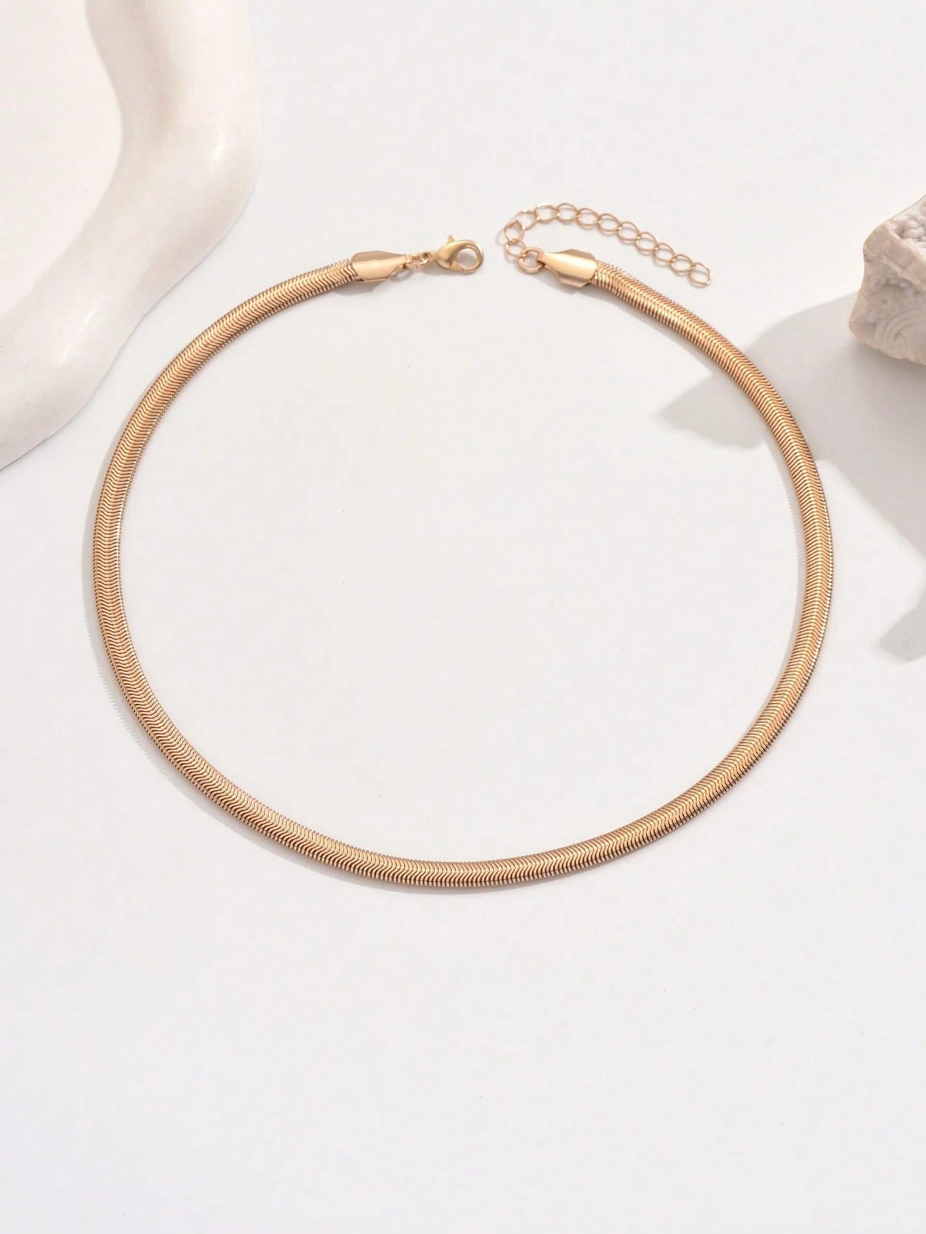 1 pièce Collier serpent doré 14