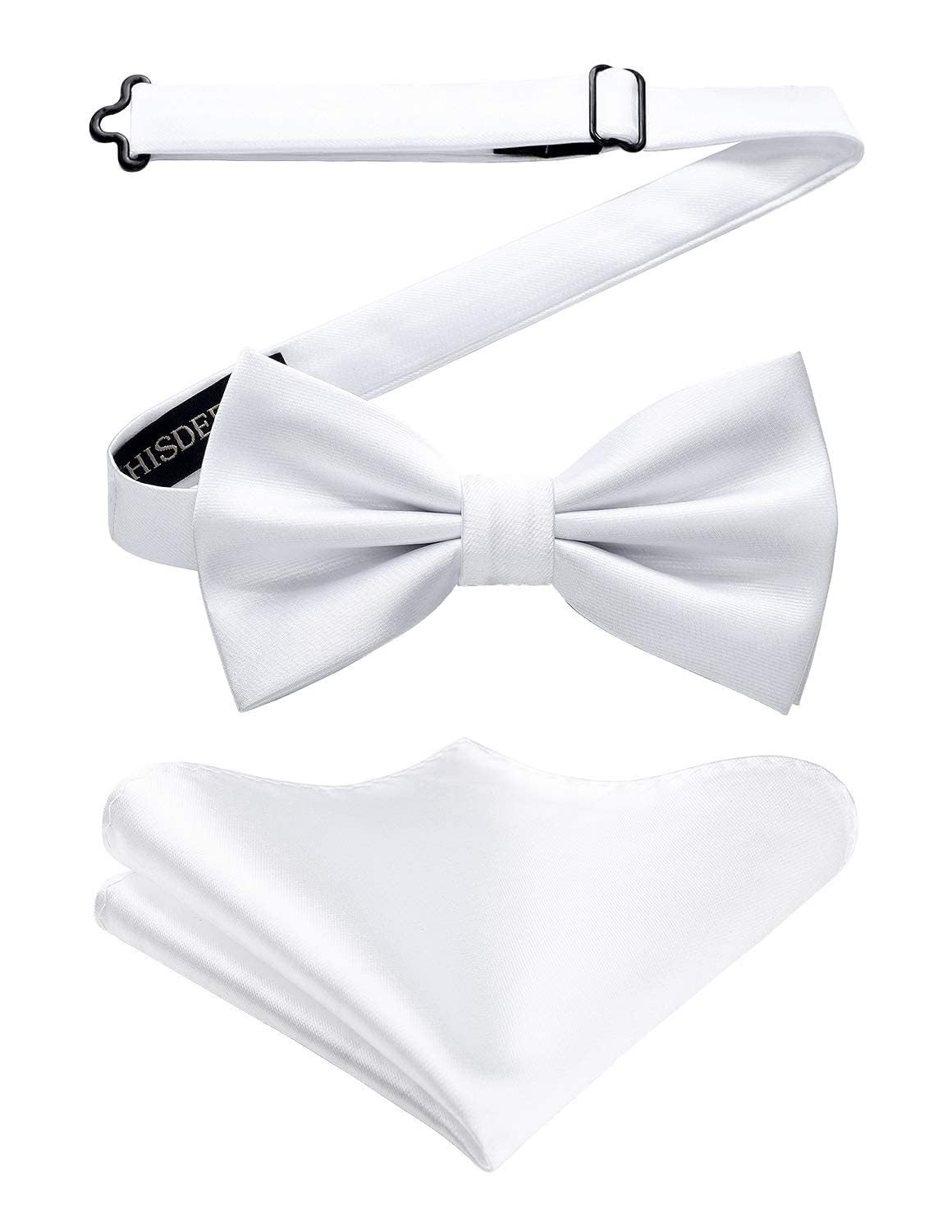 Nœud Papillon W Blanc-3 G