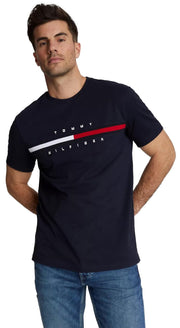 T-Shirt Tommy Hilfiger Bleu Marine Parfait F