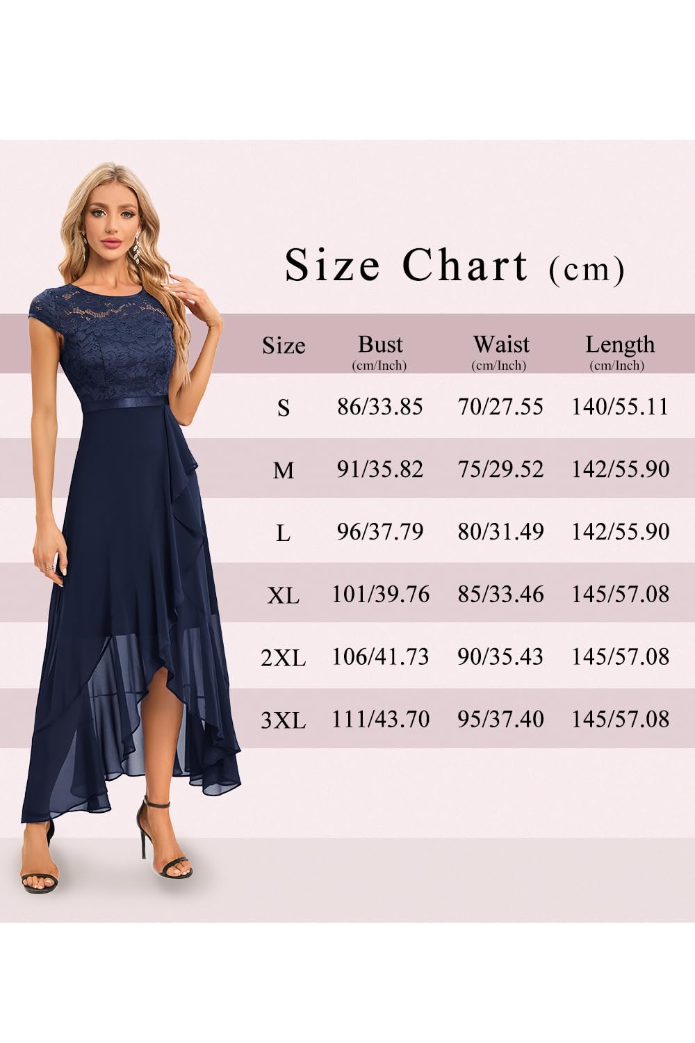 Robe Longue de Soirée Noir-1 H