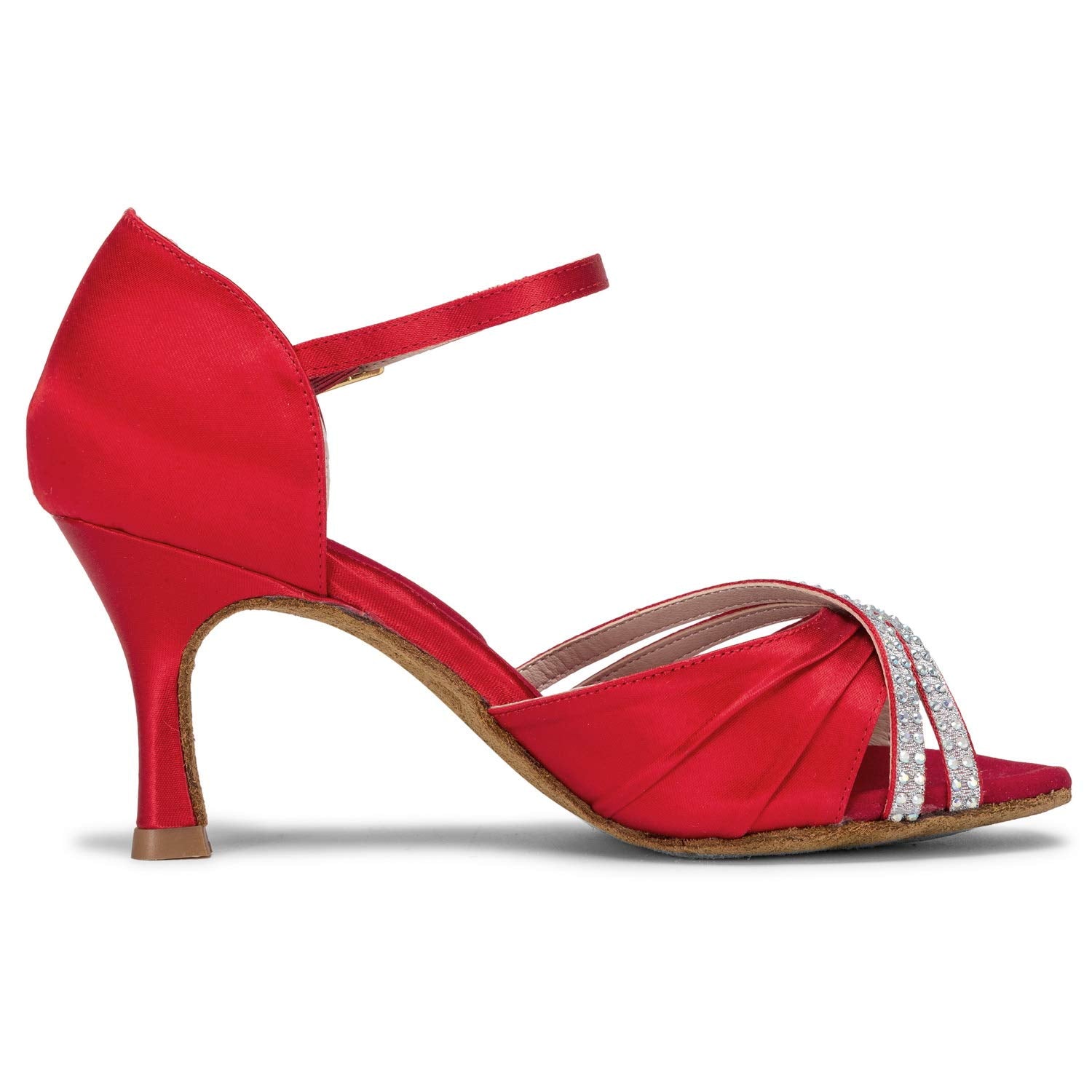 Sandales de Danse Femme Rouge D