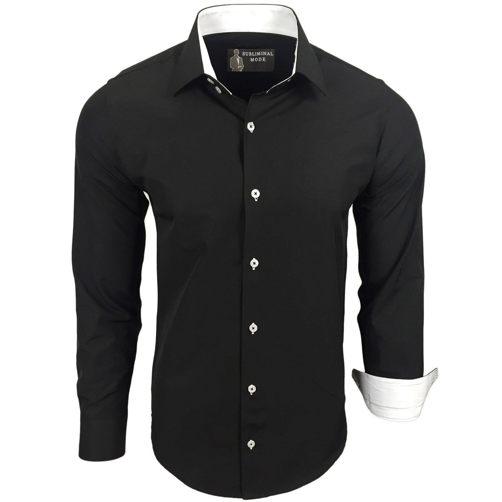 Chemise Homme Élégante & Polyvalente Noir A
