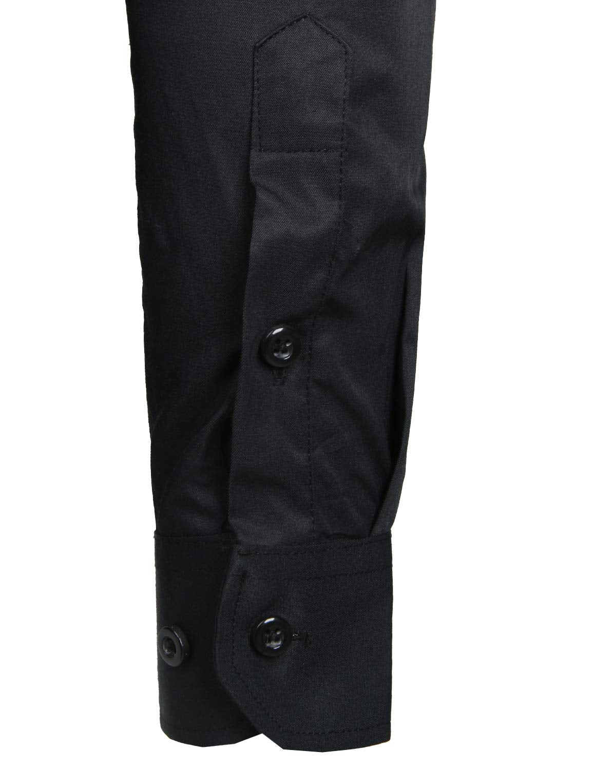 Chemise Homme Coupe Ajustée Noir B