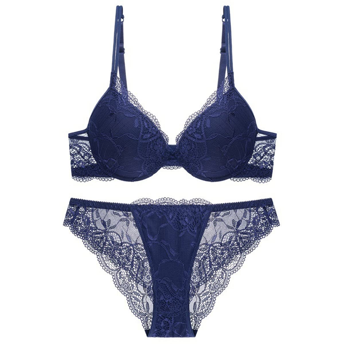 Soutien-Gorge Push-Up Sexy Bleu G