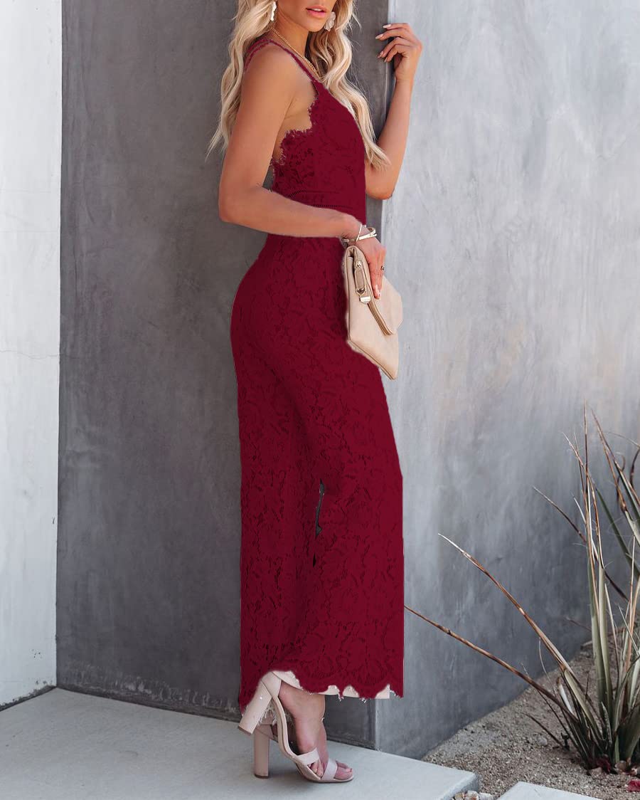 Combinaison Longue Sans Manches B Rouge G