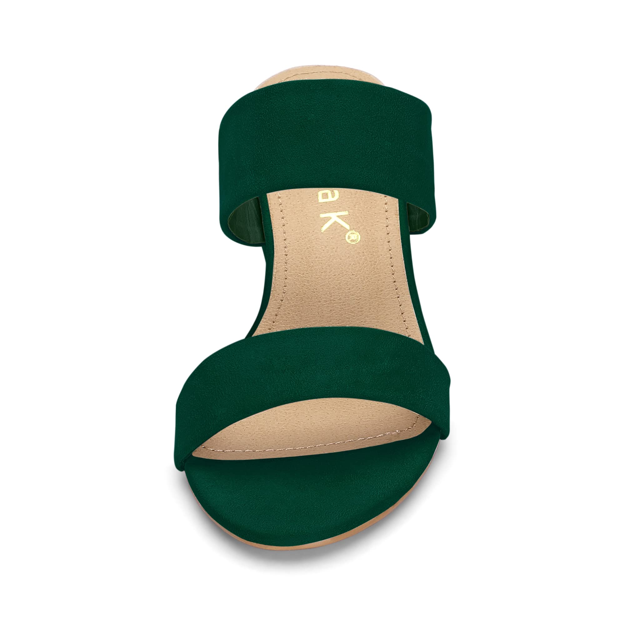 Sandales Femme Bout Ouvert Vert E