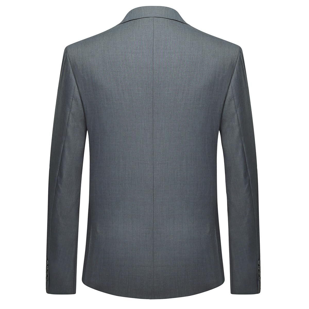Costume Homme Slim Fit Deux Pièces Gris Foncé A