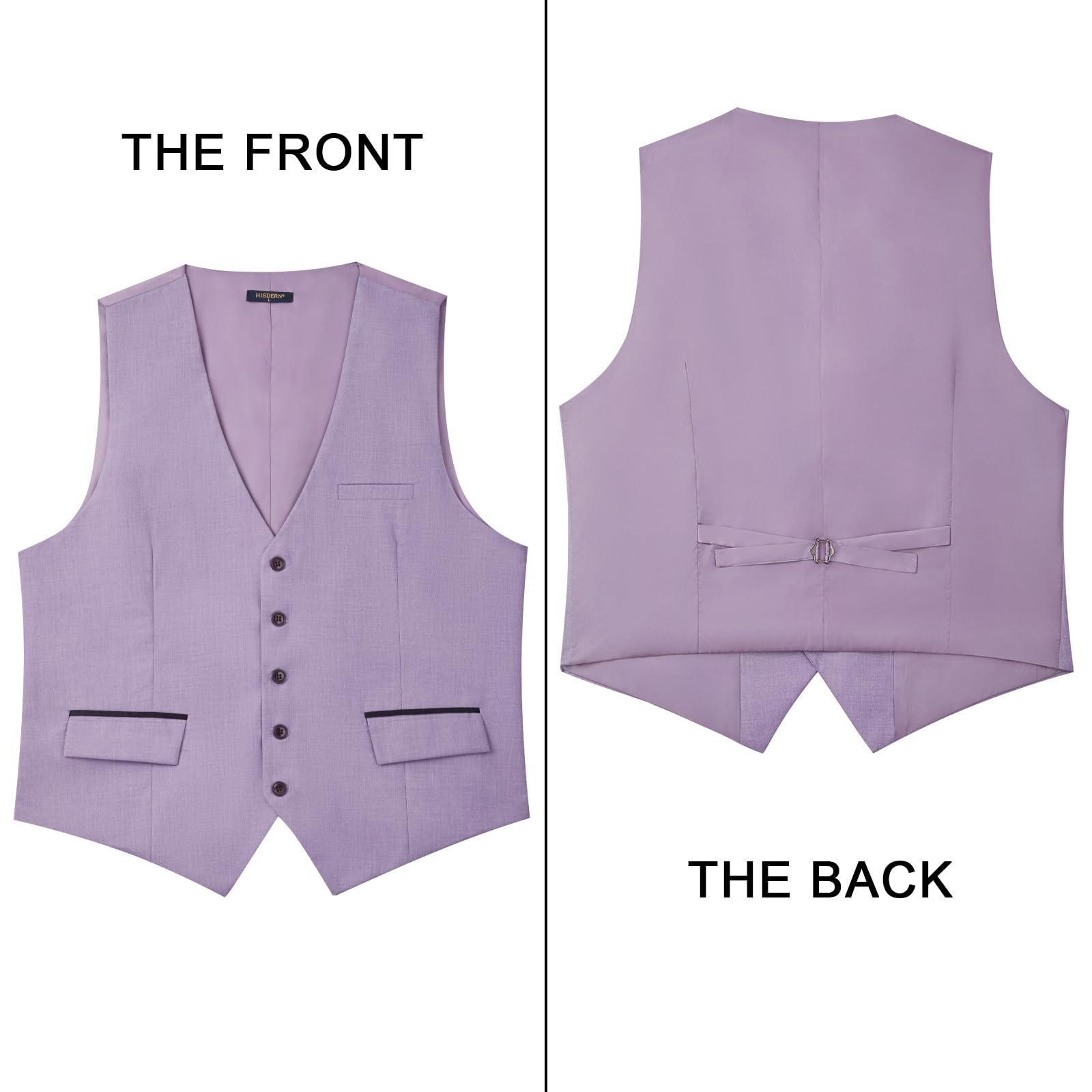 Gilet Costume Homme Pourpre-L D