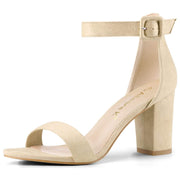 Sandales Femme à Bout Ouvert Beige B