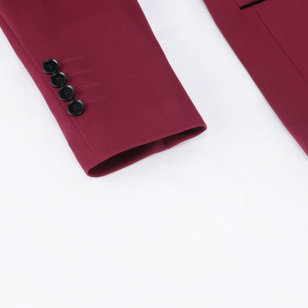 Blazer Homme Slim Fit Vin Rouge C