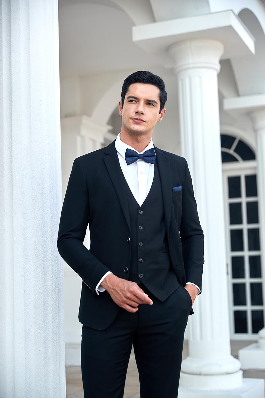 Nœud Papillon B Bleu Marine-1  G