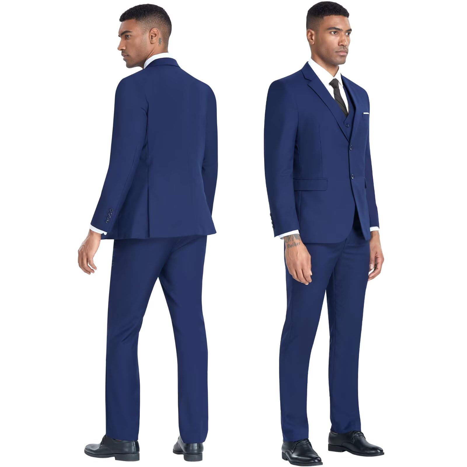 Costume Homme 3 Pièces Bleu Marine H