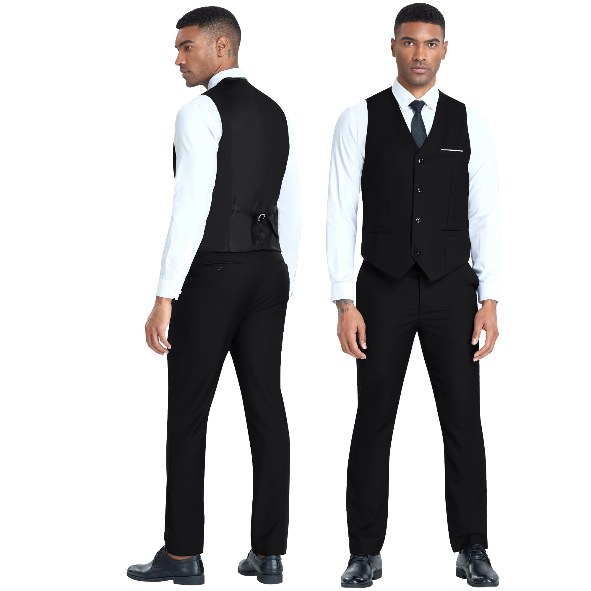 Costume Homme 3 Pièces Noir H