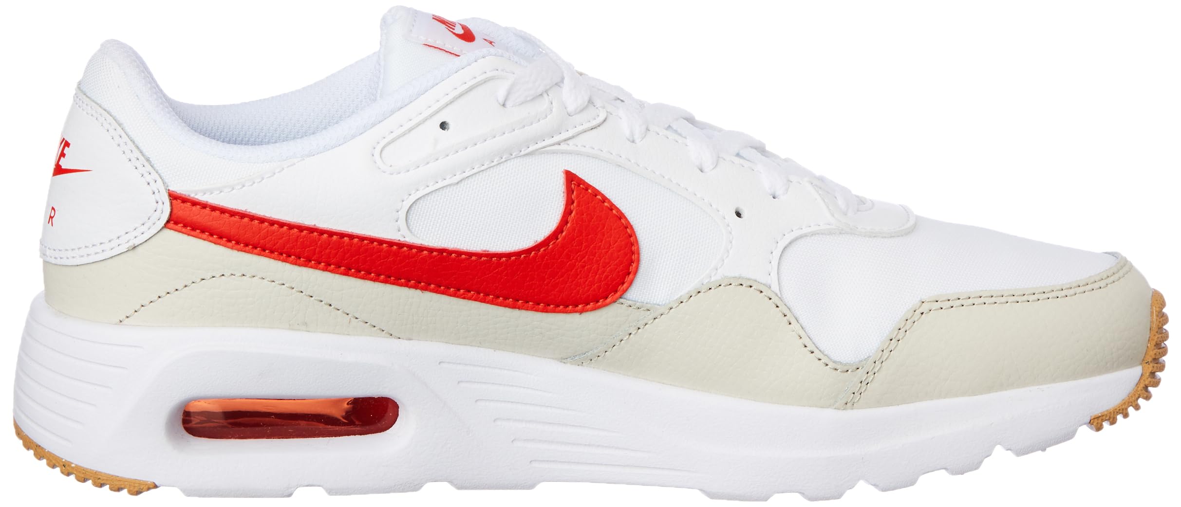 Nike Air Max SC Blanc Chaud Red L Orewood Brn Gum L Brown J