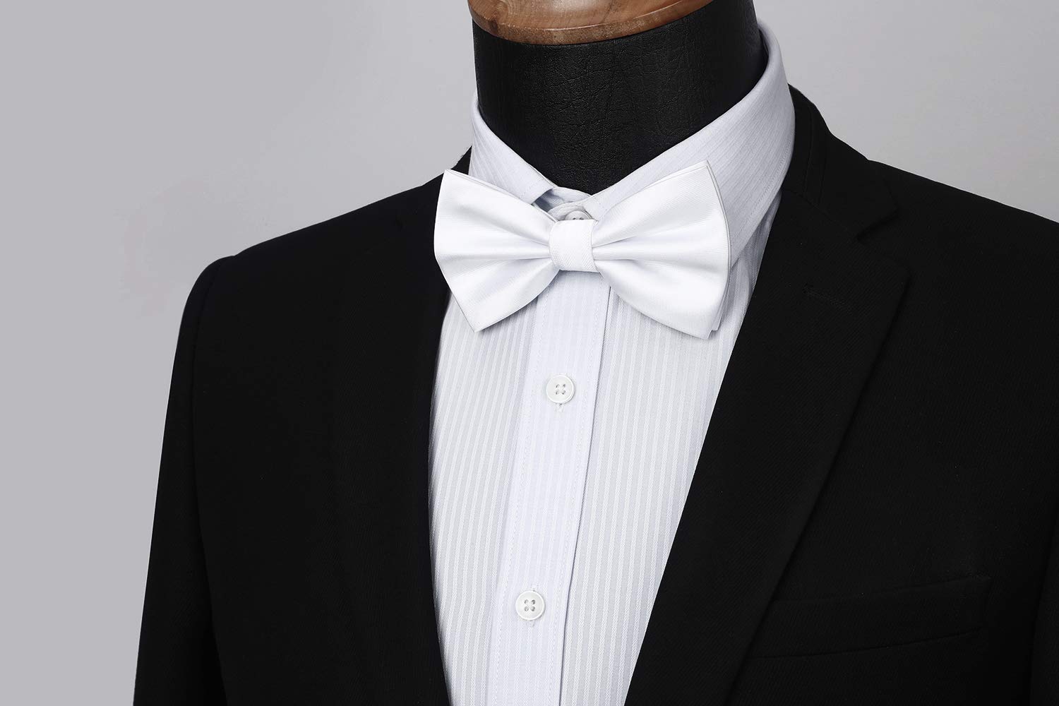 Nœud Papillon W Blanc-3 G