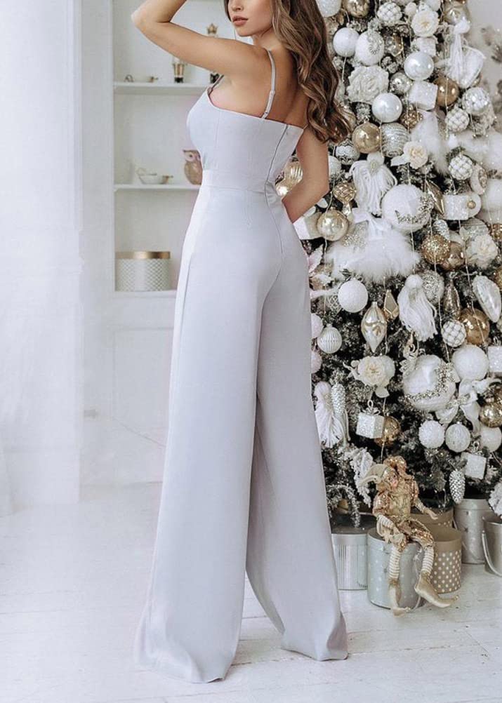 Combinaison Longue Sans Manches J Gris G