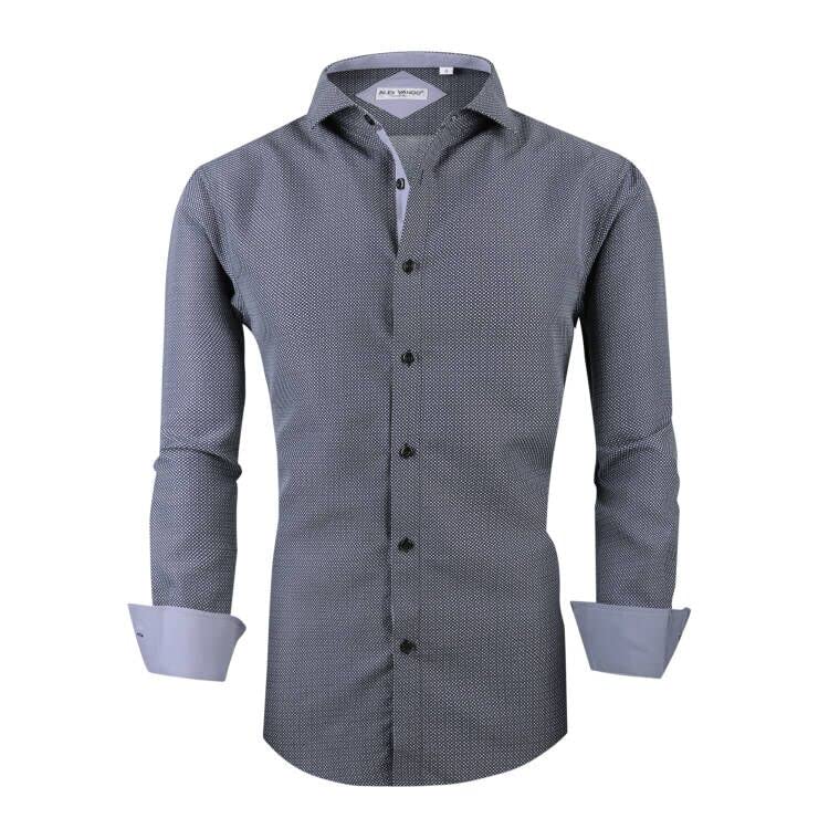 Chemise Homme  Élégante & Moderne Black-130 E