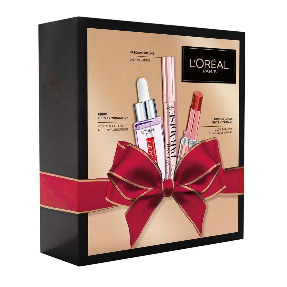 Coffret Cadeau Luxe - 3 Produits Soin & Maquillage  H